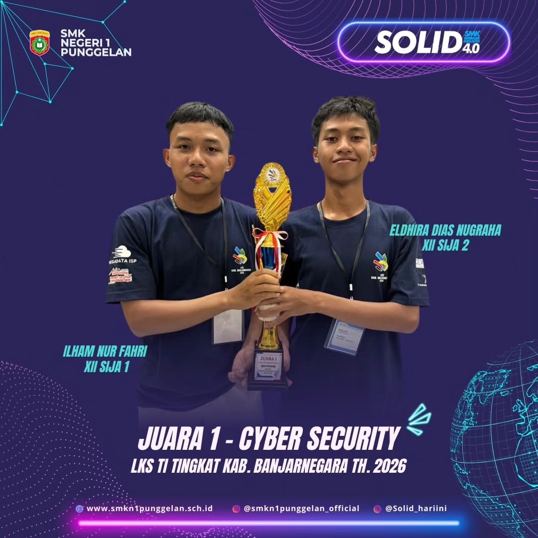 Juara 1 Cyber Security LKS Kabupaten Banjarnegara 2026